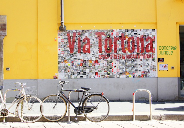 Milan Via Tortona design street