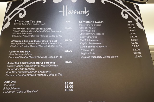 harrods cafe KLCC - tea, scones, sandwiches, cakes 1 (4)