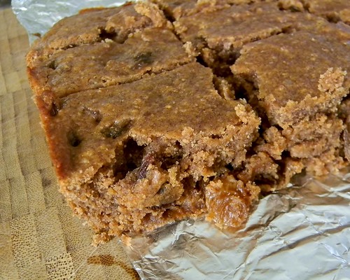 Cinnamon Raisin Blondies