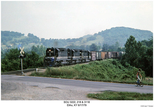 railroad train diesel kentucky railway trains southern locomotive trainengine sr sou sd45 emd sd402 sd40 elihu sixaxle sd35
