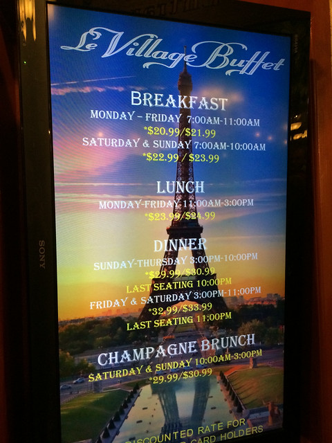 「美國拉斯維加斯」推Paris Hotel &#038; Bellagio Hotel自助餐比較 @強生與小吠的Hyper人蔘~