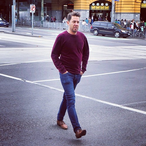 On the Street... Flinders St, Melbourne