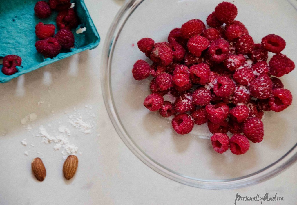 Raspberries | Galette with Fresh Fruit & Almond | personallyandrea.com