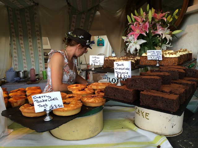 Cakes in the Greenpeace area