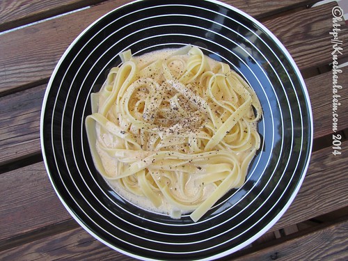 Fettuccine with Cream and Parmesan from Nigel Slater (1)