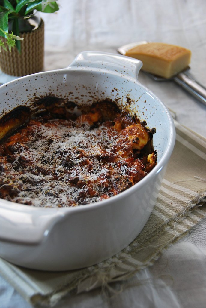 Gratin d'aubergine Parmigiana recette