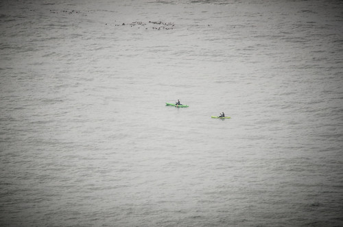 Kayakers from Foulweather Point