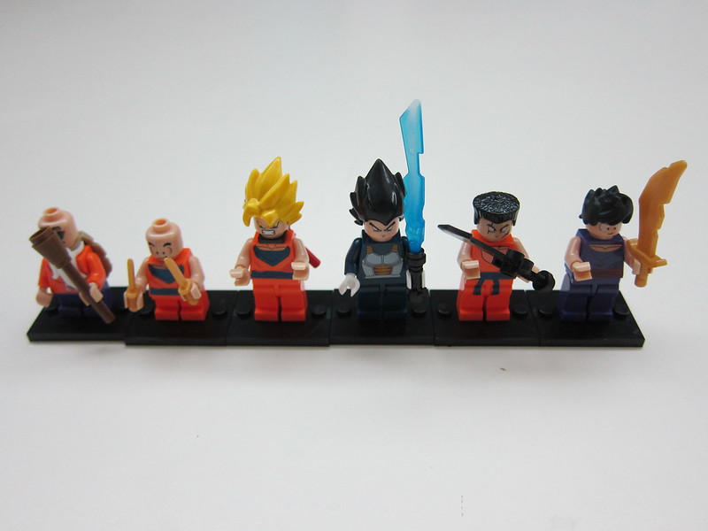 Dragon Ball Z LEGO Compatible Minifigures