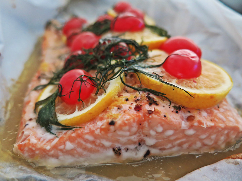 Lemon, Dill and Salmon | Blissful Flavours