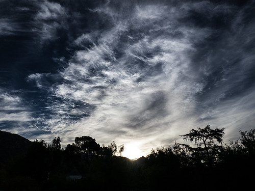 california sky mountains clouds day altadena sunrisep