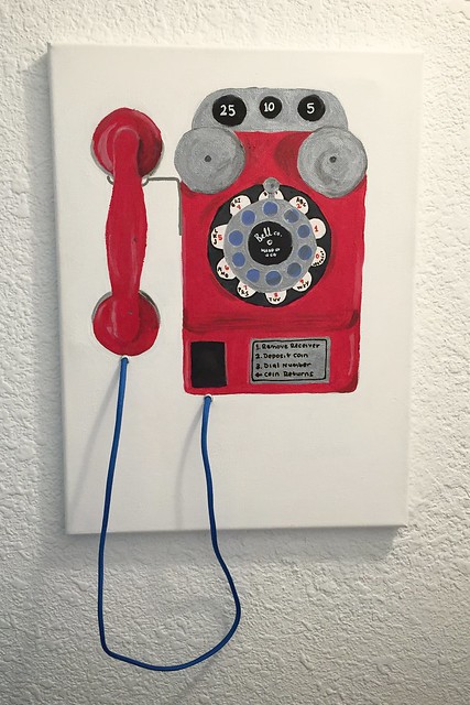 Vintage Phone Painting