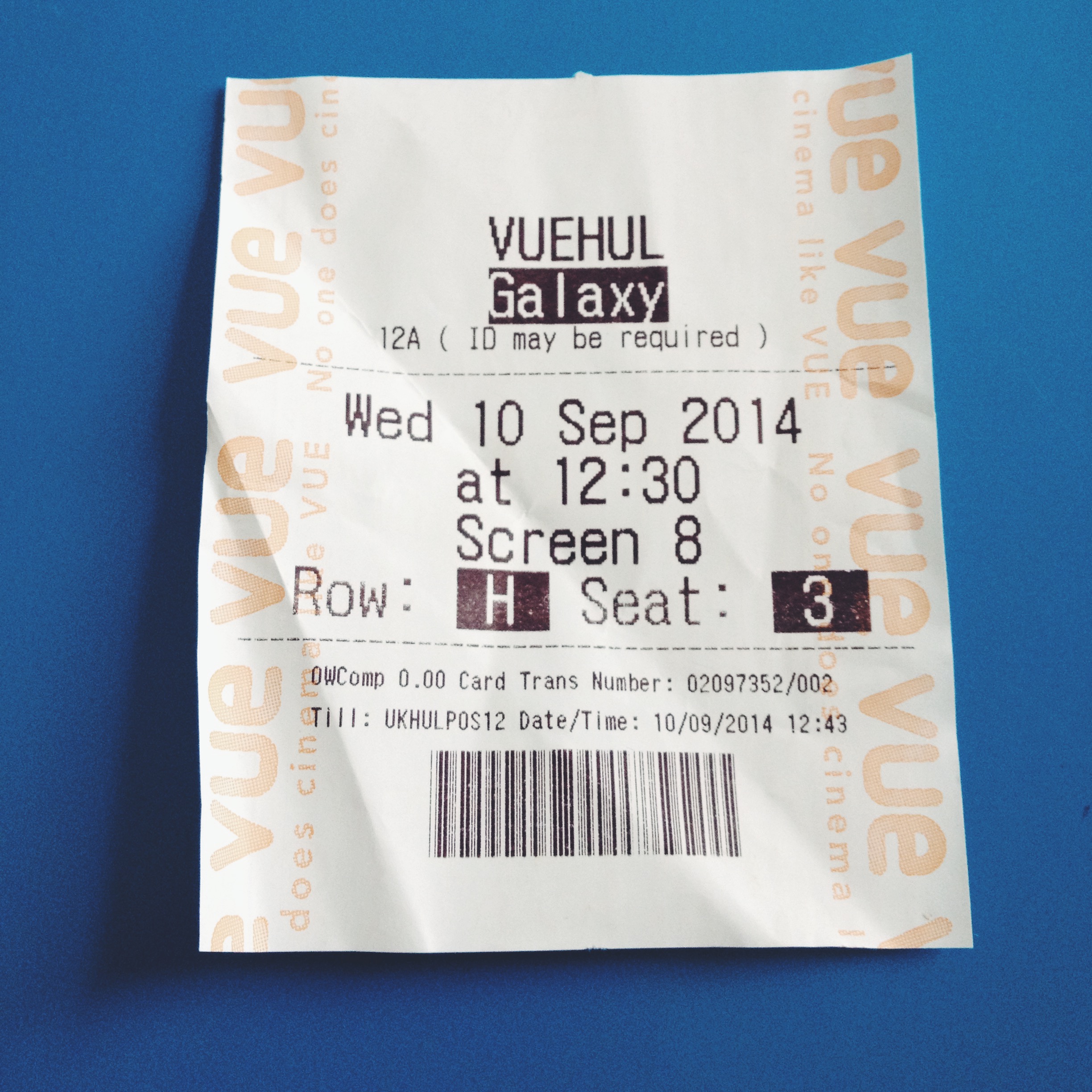 film ticket