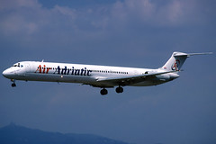 Air Adriatic MD-83 9A-CBH BCN 02/08/2005