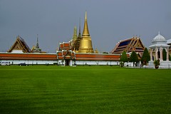 On the grounds of the Grand Palace in Bangkok, Thailand