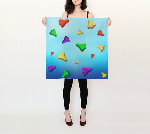 Jet Plane Scarf by Squibble Design