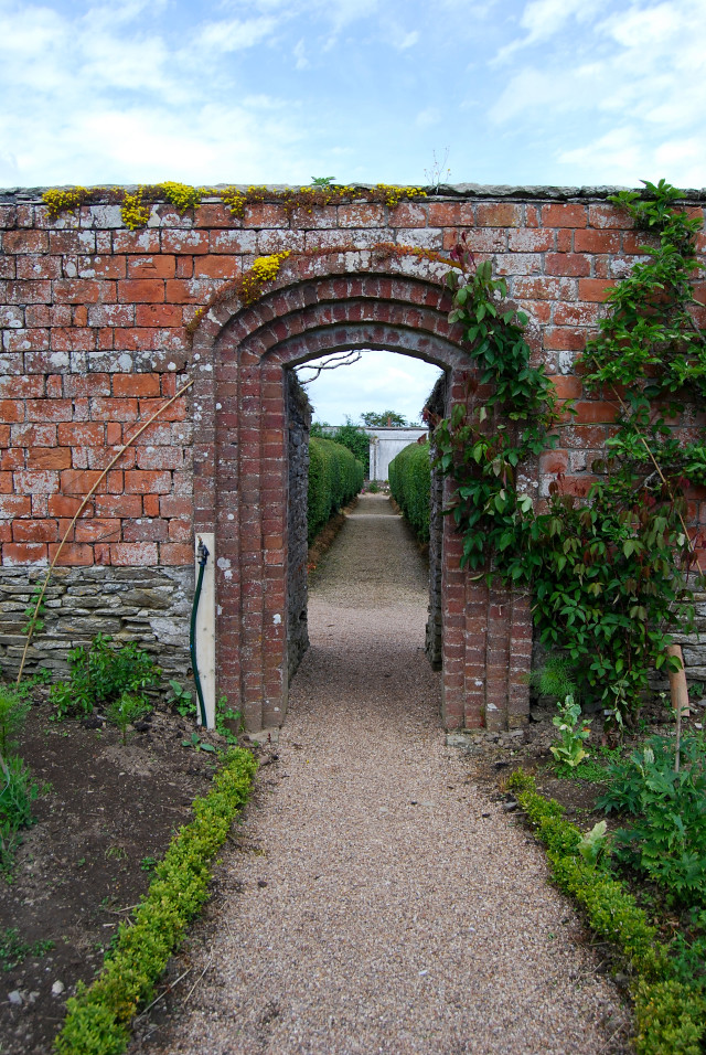Garden Archway at Balfour Castle