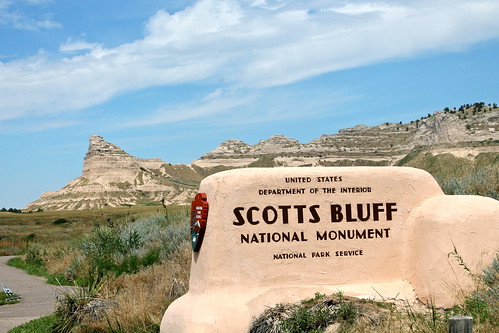 monument sign nebraska national scottsbluff