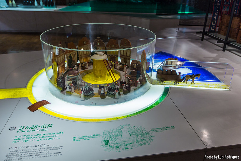 El museo est&aacute; lleno de dioramas explicando la fabricaci&oacute;n de la cerveza