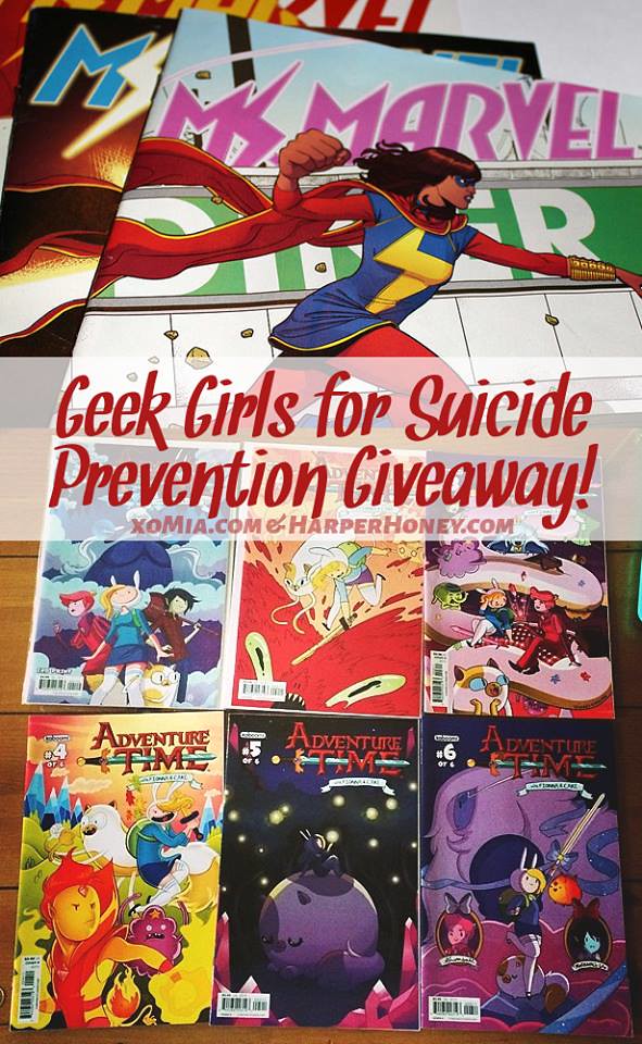 Geek Girls for Suicide Prevention Giveaway