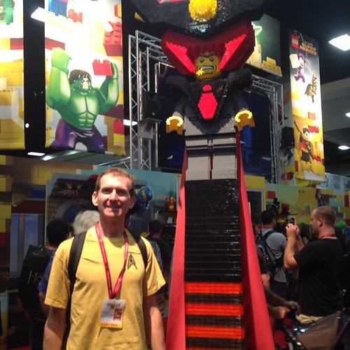 With Lord Business at #sdcc #LEGO