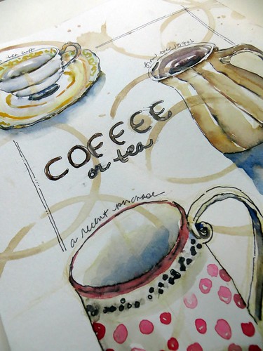 from my sketchbook ~ coffee cups