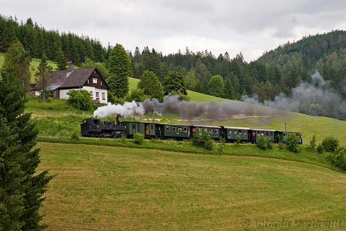 train steam gauge narrow ybbstalbahn ridotto bergstrecke scartamento