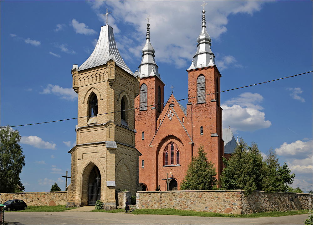 Костел св. Иоанна Крестителя, Мстибово, Беларусь