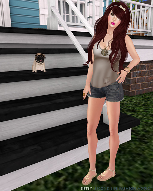 Waiting For A Delivery - New Post @ Second Life Fashion Addict