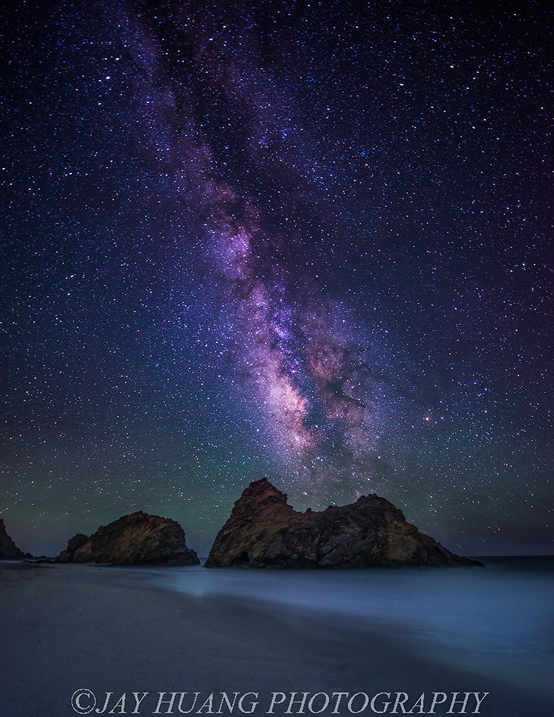 Milky Way At Pfeiffer Beach