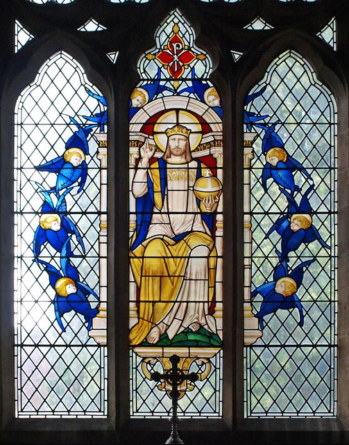 Christopher Webb Christ in MajestyLady chapel  E window (2)