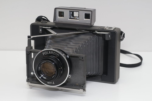 "Meiryō-sa" - Converted Polaroid 420, w/ Tominon 135mm f4.5 lens and manual Polaroid MP-4 shutter.