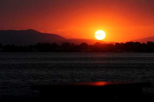 sunset sea sun seascape weather greek hellas greece pelion hellenic magnesia gatzea