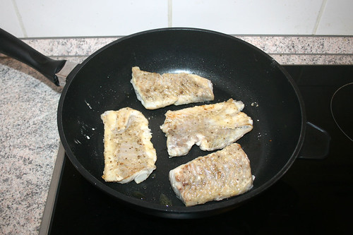 28 - Seelachs anbraten / Roast coalfish gently