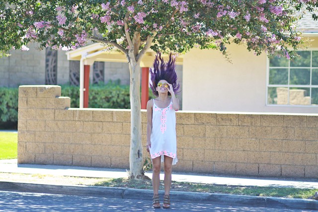 lucky magazine contributor,fashion blogger,lovefashionlivelife,joann doan,style blogger,stylist,what i wore,my style,fashion diaries,outfit,lush clothing,california heat wave,summer style,charlotte russe,zero uv, purple hair,steve madden,what to wear,bohemian style