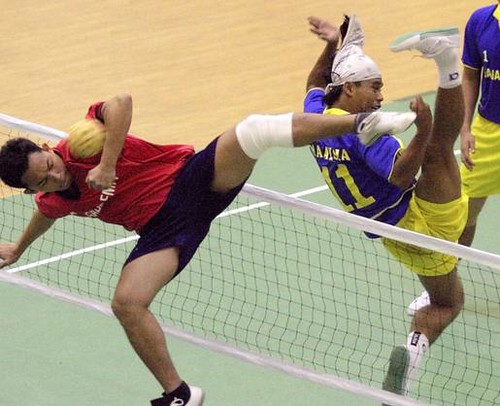 Karate-Volleyball