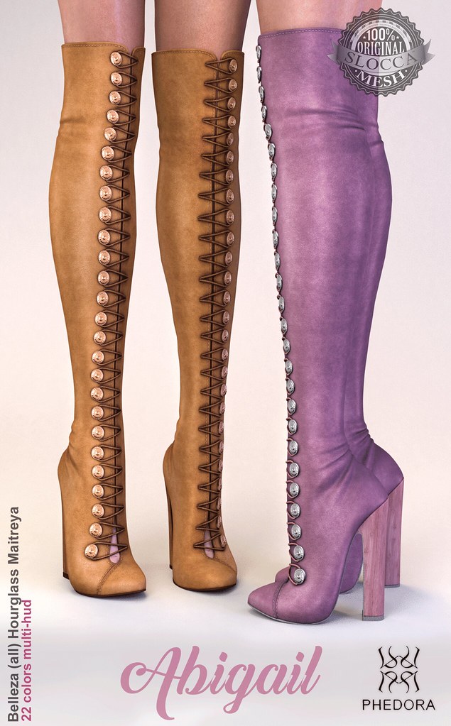 Phedora for Uber – "Abigail" boots! ♥