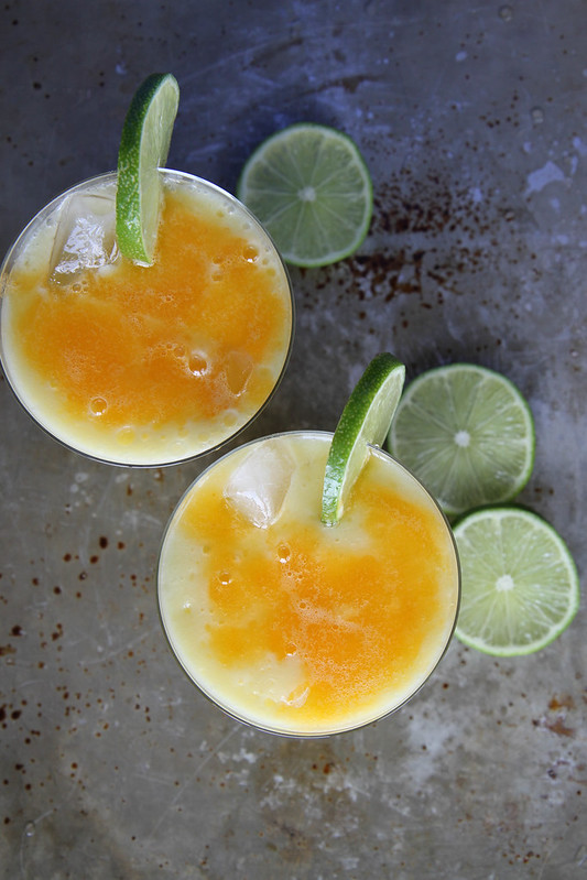 Mango, Coconut and Orange Vodka Crush