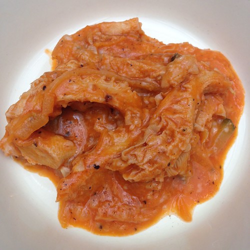 Stewed Beef Tripe with Vegetables, Tomato & Parmesan Cheese - Burlamacco Ristorante