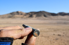 War bullet from the Germans in Namibia