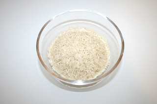 05 - Zutat Basamati-Reis / Ingredient basmati rice