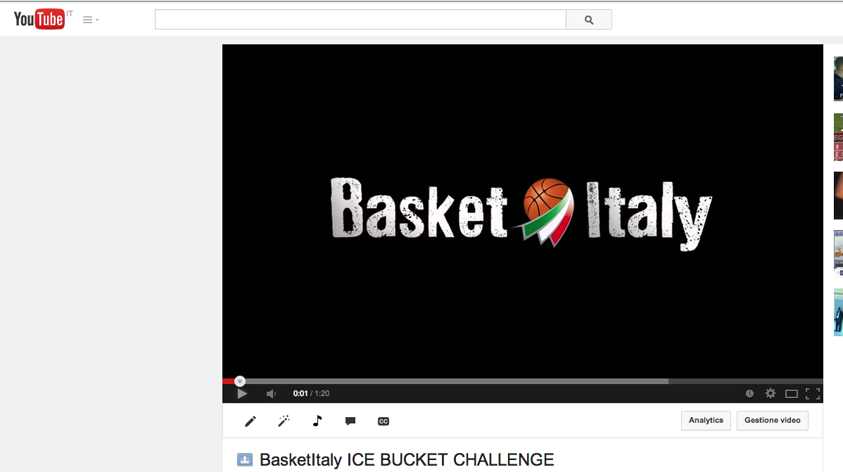 ICE BUCKET CHALLENGE