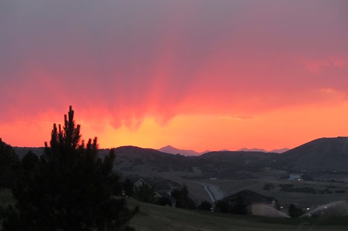colorado castlerockcolorado sunset castlerock clouds pathscaminhos frontrange mountains rocky mountain