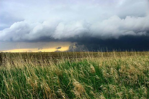 sky storm nature field grass weather clouds landscape nebraska skies ominous stormy