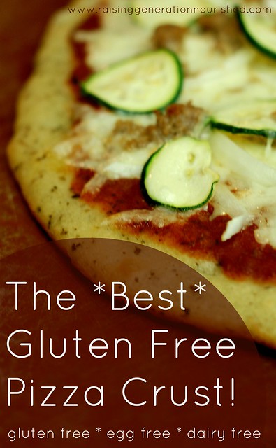 The *Best* Gluten Free Pizza Crust! :: Gluten, Egg, & Dairy Free