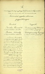 019. A magyar országgyűlés két háza 1916. december 30-án tartott koronázó együttes ülésének jegyzőkönyve