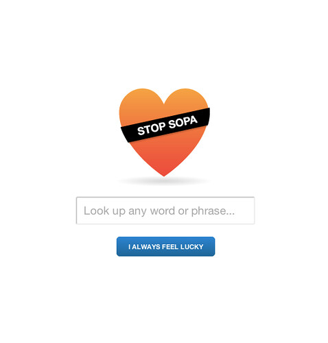 Wordnik SOPA