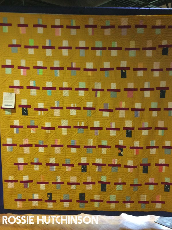 Curried Fraction Quilt by Rossie