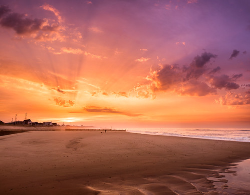 uk sunset panorama orange sun color beach clouds photoshop walking landscape nikon purple norfolk adobe pro nik rays nikkor d610 1635mm bacton efex beacheslandscapes