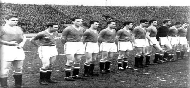 picture of 1958 Busby Babes last match