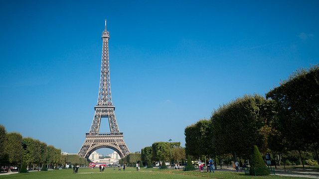 Eiffel Tower from Champ de Mars